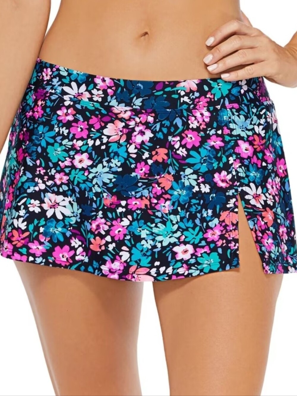 Island Escape | Skirtini Swim Bottom Siesta Key Floral Size 10
